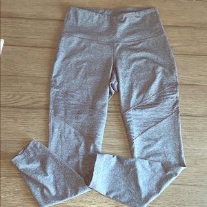 GREY MOTO LEGGINGS